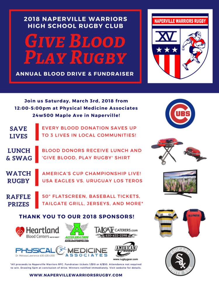 2018 Raffle Prize Flyer